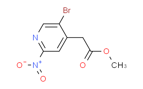 Methyl 5-bromo-2-nitropyridine-4-acetate