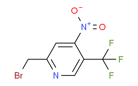 2-Bromomethyl-4-nitro-5-(trifluoromethyl)pyridine