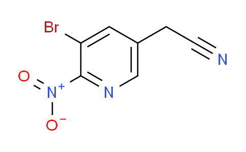 AM112156 | 1807264-86-3 | 3-Bromo-2-nitropyridine-5-acetonitrile