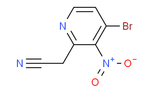 4-Bromo-3-nitropyridine-2-acetonitrile