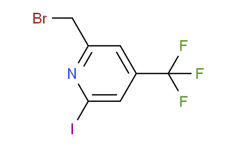 2-Bromomethyl-6-iodo-4-(trifluoromethyl)pyridine