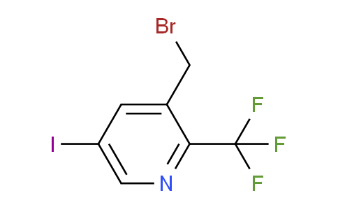 3-Bromomethyl-5-iodo-2-(trifluoromethyl)pyridine