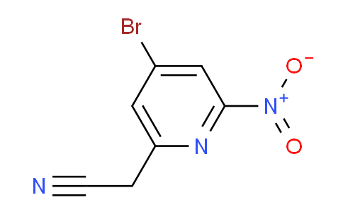 AM112196 | 1807199-79-6 | 4-Bromo-2-nitropyridine-6-acetonitrile