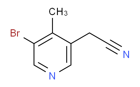 AM112345 | 1807120-56-4 | 3-Bromo-4-methylpyridine-5-acetonitrile