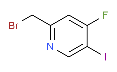 2-Bromomethyl-4-fluoro-5-iodopyridine