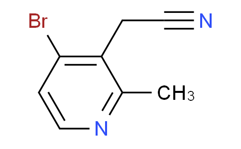 4-Bromo-2-methylpyridine-3-acetonitrile