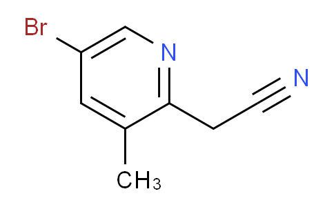 5-Bromo-3-methylpyridine-2-acetonitrile