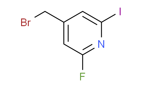 4-Bromomethyl-2-fluoro-6-iodopyridine