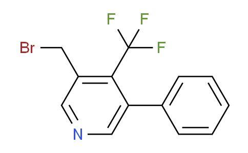 AM112374 | 1807261-93-3 | 3-Bromomethyl-5-phenyl-4-(trifluoromethyl)pyridine