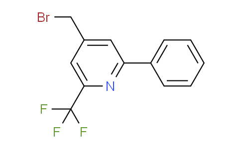 AM112377 | 1807220-60-5 | 4-Bromomethyl-2-phenyl-6-(trifluoromethyl)pyridine