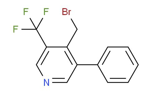 AM112378 | 1805566-89-5 | 4-Bromomethyl-3-phenyl-5-(trifluoromethyl)pyridine