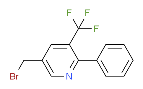 AM112380 | 1804867-99-9 | 5-Bromomethyl-2-phenyl-3-(trifluoromethyl)pyridine