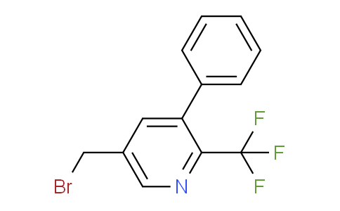 5-Bromomethyl-3-phenyl-2-(trifluoromethyl)pyridine