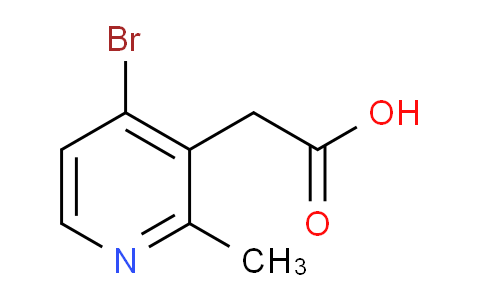 4-Bromo-2-methylpyridine-3-acetic acid