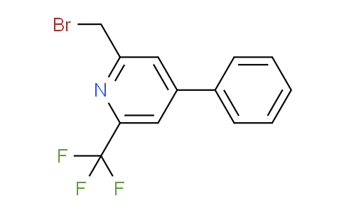 2-Bromomethyl-4-phenyl-6-(trifluoromethyl)pyridine