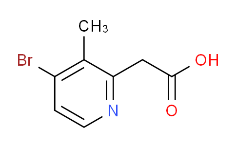 4-Bromo-3-methylpyridine-2-acetic acid