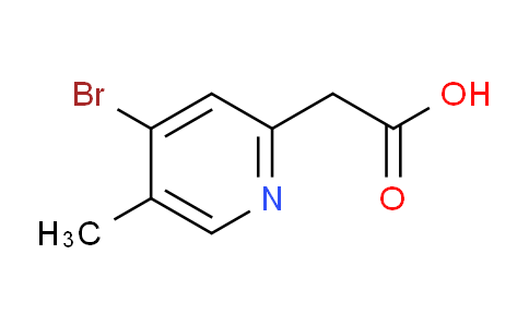 4-Bromo-5-methylpyridine-2-acetic acid