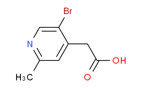 5-Bromo-2-methylpyridine-4-acetic acid