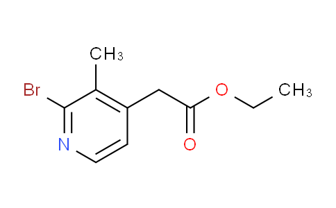 Ethyl 2-bromo-3-methylpyridine-4-acetate