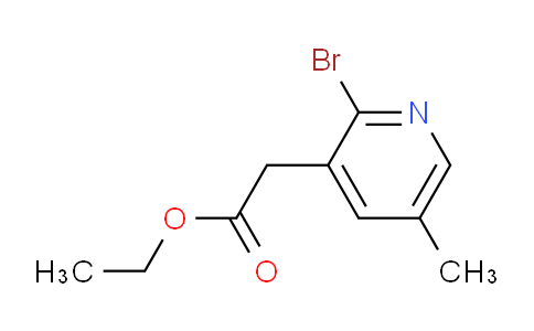 Ethyl 2-bromo-5-methylpyridine-3-acetate