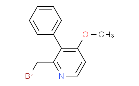 2-Bromomethyl-4-methoxy-3-phenylpyridine