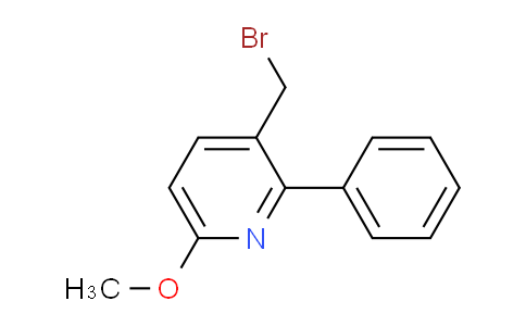 3-Bromomethyl-6-methoxy-2-phenylpyridine