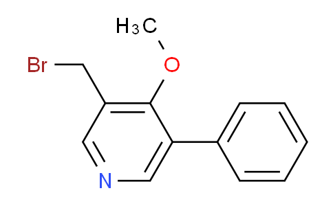3-Bromomethyl-4-methoxy-5-phenylpyridine