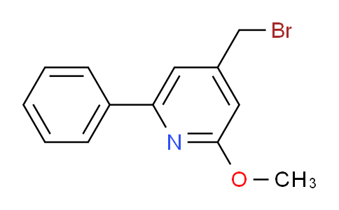 AM112484 | 1805219-54-8 | 4-Bromomethyl-2-methoxy-6-phenylpyridine