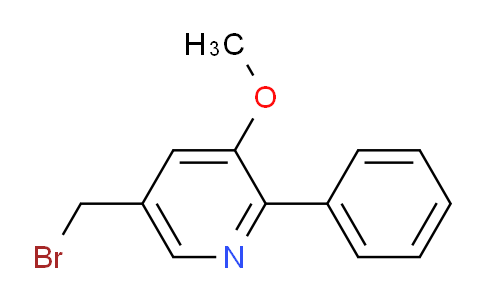 AM112486 | 1807107-64-7 | 5-Bromomethyl-3-methoxy-2-phenylpyridine