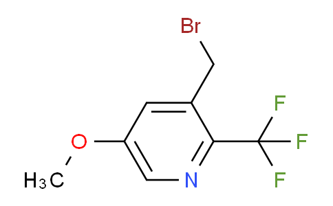 3-Bromomethyl-5-methoxy-2-(trifluoromethyl)pyridine