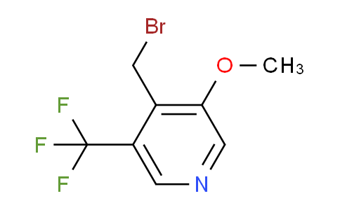 4-Bromomethyl-3-methoxy-5-(trifluoromethyl)pyridine