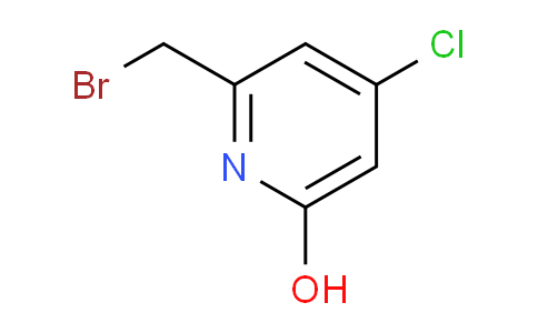 2-Bromomethyl-4-chloro-6-hydroxypyridine