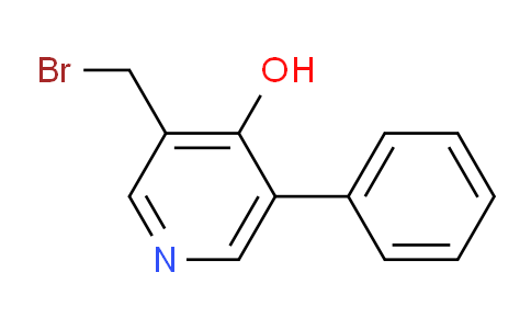 3-Bromomethyl-4-hydroxy-5-phenylpyridine
