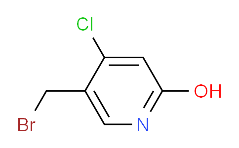 5-Bromomethyl-4-chloro-2-hydroxypyridine