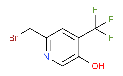 2-Bromomethyl-5-hydroxy-4-(trifluoromethyl)pyridine