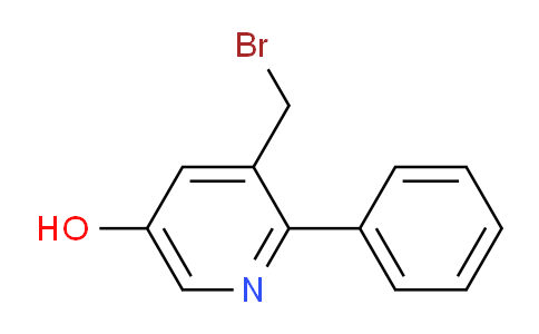 3-Bromomethyl-5-hydroxy-2-phenylpyridine
