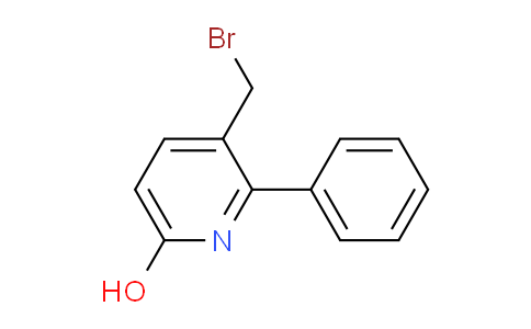 3-Bromomethyl-6-hydroxy-2-phenylpyridine