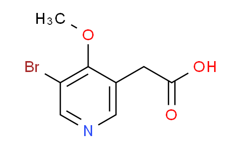 AM112610 | 1807163-88-7 | 3-Bromo-4-methoxypyridine-5-acetic acid