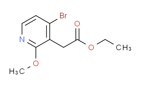 Ethyl 4-bromo-2-methoxypyridine-3-acetate