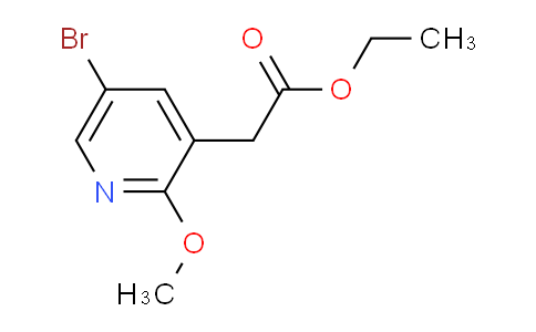 Ethyl 5-bromo-2-methoxypyridine-3-acetate