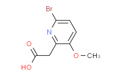 6-Bromo-3-methoxypyridine-2-acetic acid