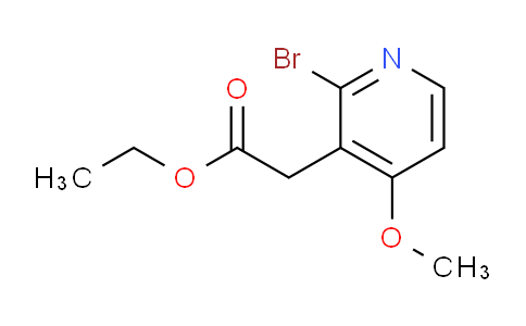 Ethyl 2-bromo-4-methoxypyridine-3-acetate