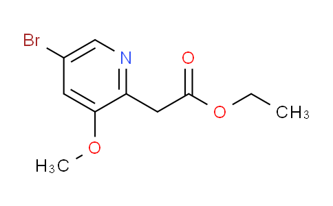 Ethyl 5-bromo-3-methoxypyridine-2-acetate