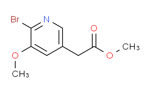 Methyl 2-bromo-3-methoxypyridine-5-acetate