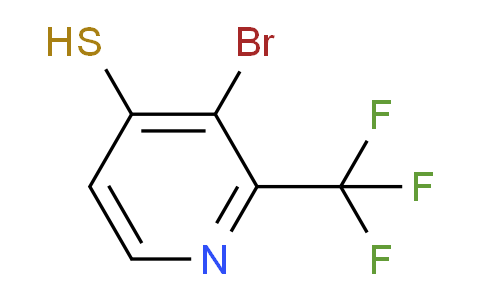 3-Bromo-4-mercapto-2-(trifluoromethyl)pyridine