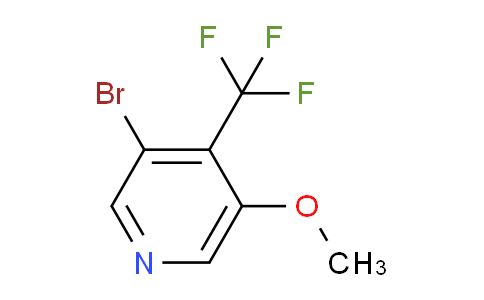 3-Bromo-5-methoxy-4-(trifluoromethyl)pyridine