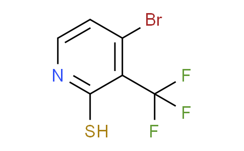 4-Bromo-2-mercapto-3-(trifluoromethyl)pyridine