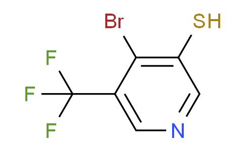 4-Bromo-3-mercapto-5-(trifluoromethyl)pyridine