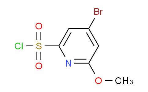 AM112775 | 1393573-17-5 | 4-Bromo-2-methoxypyridine-6-sulfonyl chloride