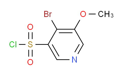 AM112777 | 1805151-49-8 | 4-Bromo-3-methoxypyridine-5-sulfonyl chloride